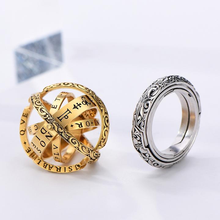 Astronomical ring - Closing is love, Opening is the world